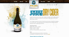 Desktop Screenshot of bluebeecider.com